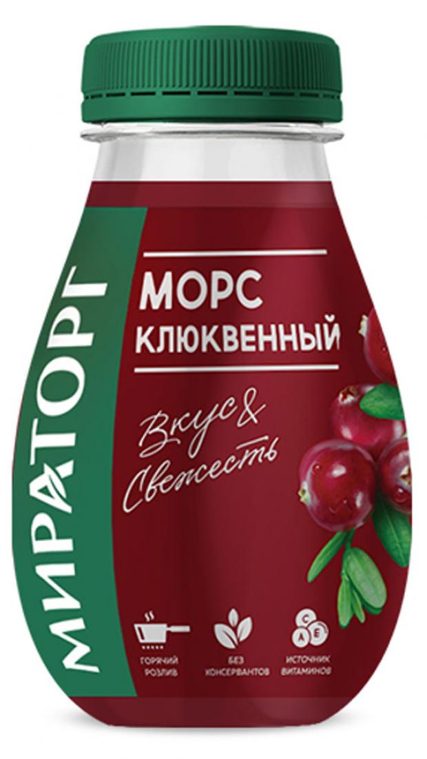 

Морс клюквенный «Мираторг», 370 мл