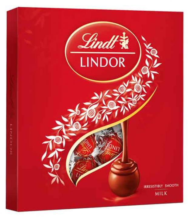 

Набор конфет Lindt Lindor шоколадное ассорти, 125 г