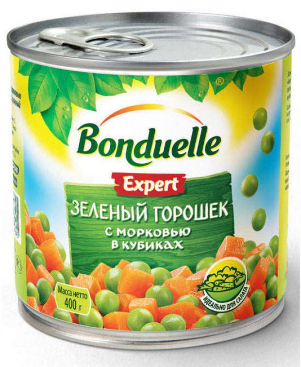 

Зеленый горошек Bonduelle с морковью в кубиках, 400 г