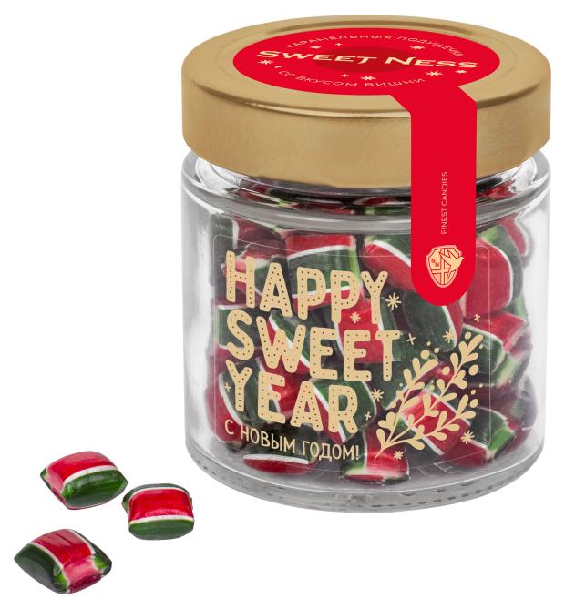 

Карамель Sweet Ness леденцовая фигурная сердечки Вишни, 130 г