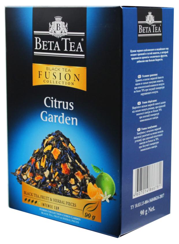 

Чай черный BETA TEA Цитрусовый сад, 90 г