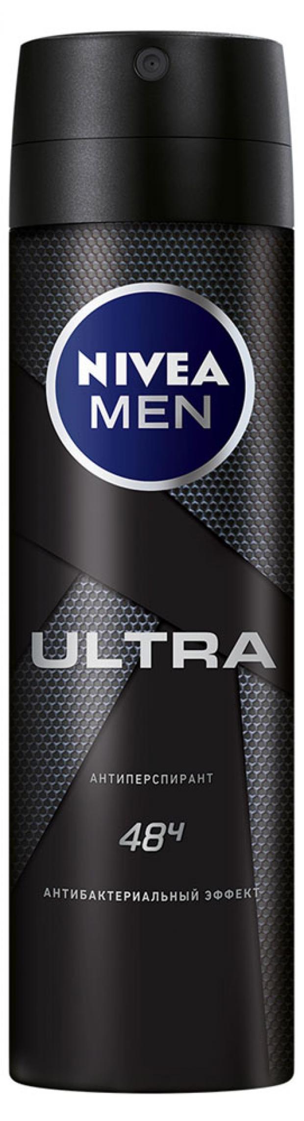 

Антиперспирант спрей мужской Nivea Men Ultra, 150 мл