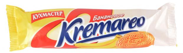 

Печенье «КУХМАСТЕР» Kremareo с бананом, 100 г