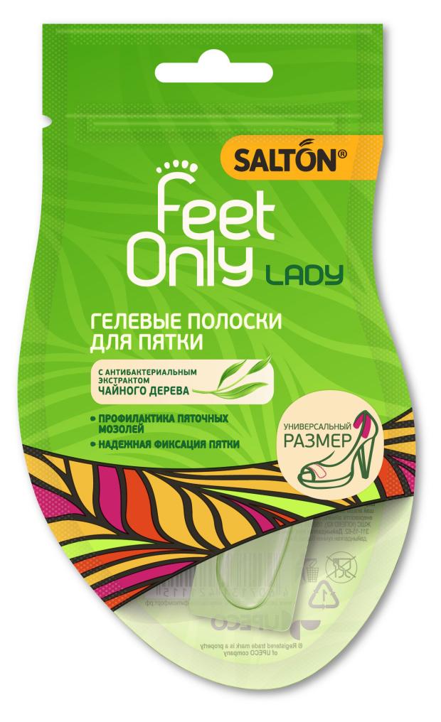 фото Полоски гелевые salton feetonly lady для пятки