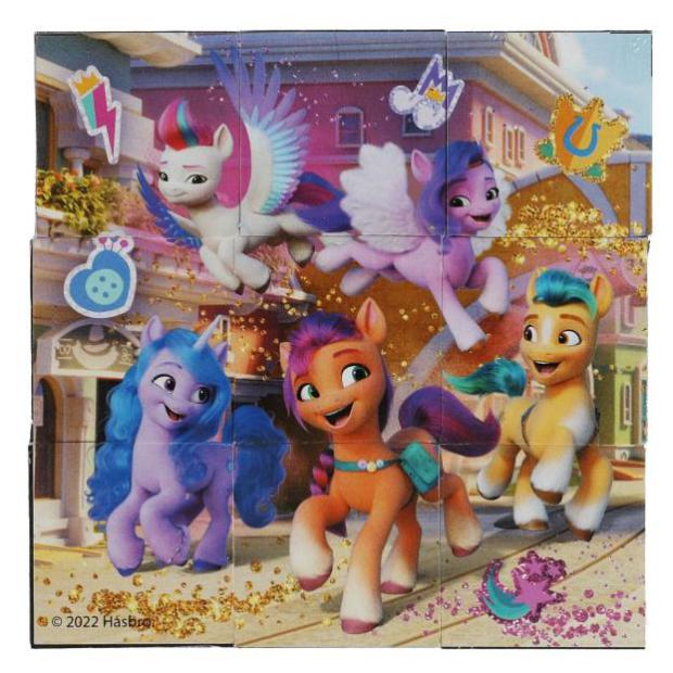 фото Набор кубиков умные игры my little pony, 9 шт