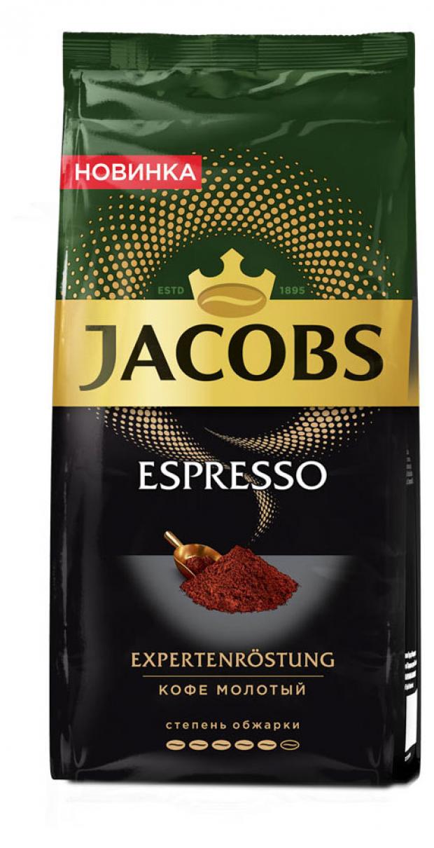 

Кофе молотый Jacobs Espresso жареный, 230 г