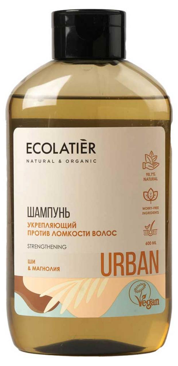 

Шампунь для волос Ecolatier Укрепляющий против ломкости волос ши&магнолия, 600 мл