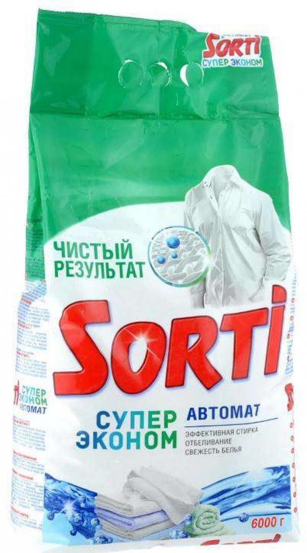 

Стиральный порошок Sorti Супер эконом автомат, 6 кг