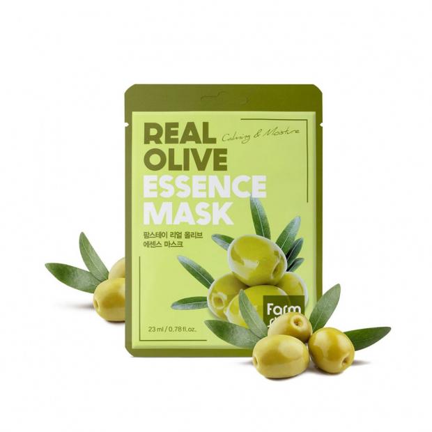 фото Маска тканевая для лица farmstay real tea tree essence mask с экстрактом чайного дерева, 23 мл