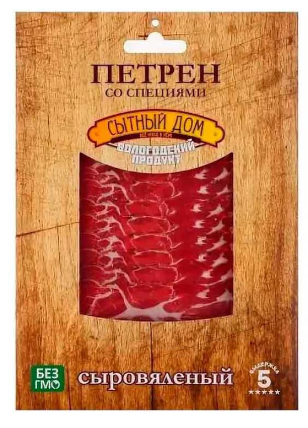 

Петрен из свинины сыровяленый «Сытный Дом» со специями из свинины нарезка, 70 г