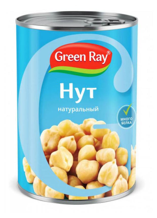 Нут Green Ray Натуральный 425 мл 110₽