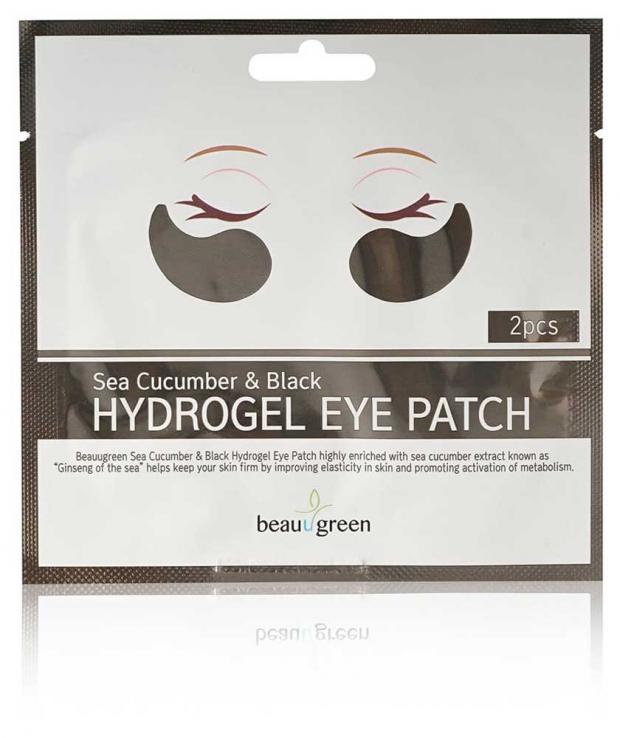 

Патчи для глаз Beauugreen Gold Energy Hydrogel Mask Sea Cucumber & Black Hydrogel Eye Patch, 1 пара