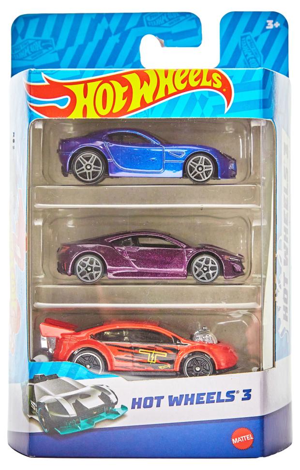 фото Набор машинок hot wheels, 3 шт matchbox