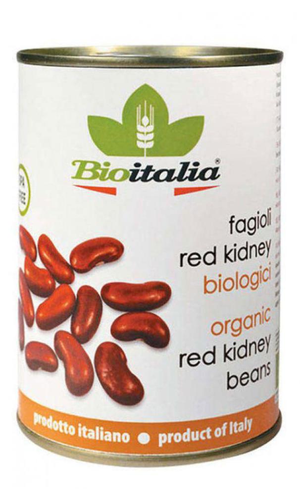 Фасоль консервированная Bioitalia красная, 400 г