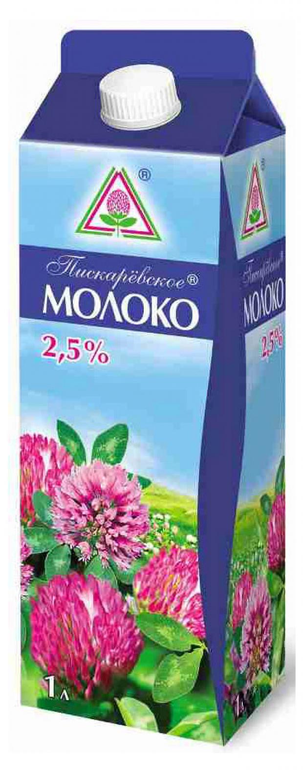 

Молоко питьевое «Пискаревский МЗ» пастеризованное 2,5%, 1 л