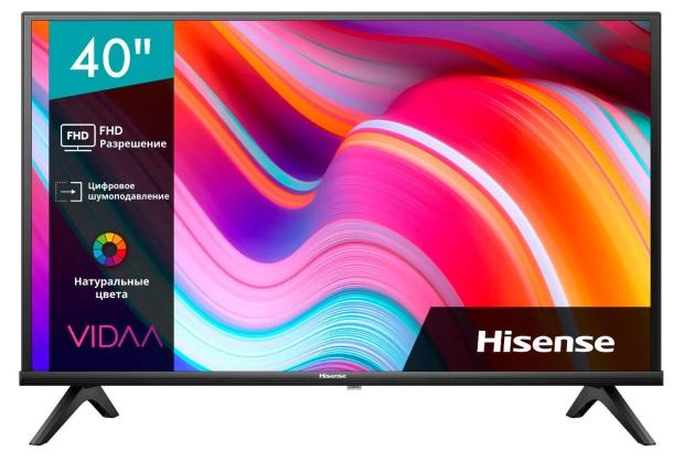 

Телевизор Hisense 40A4K черный, 40''