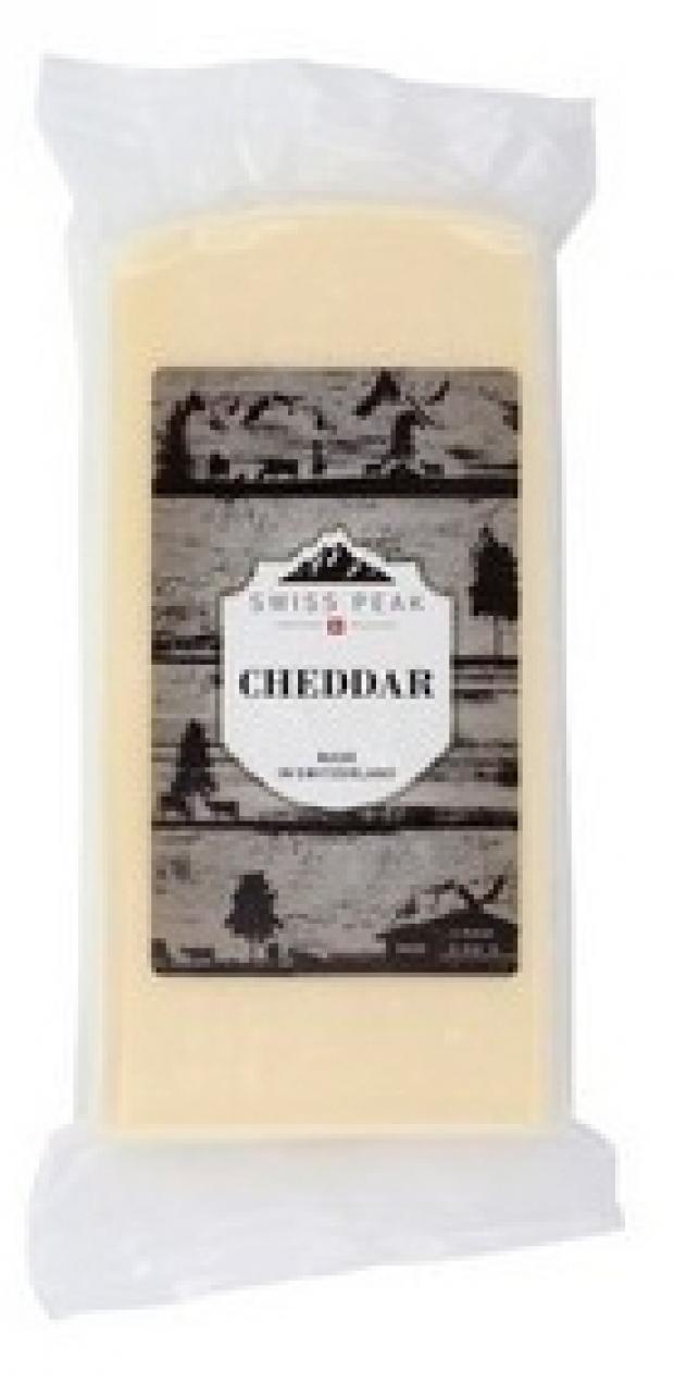 фото Сыр твердый swiss peak cheddar 45%, 200 г le superbe