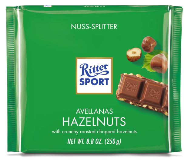 

Шоколад молочный Ritter Sport лесной орех, 250 г