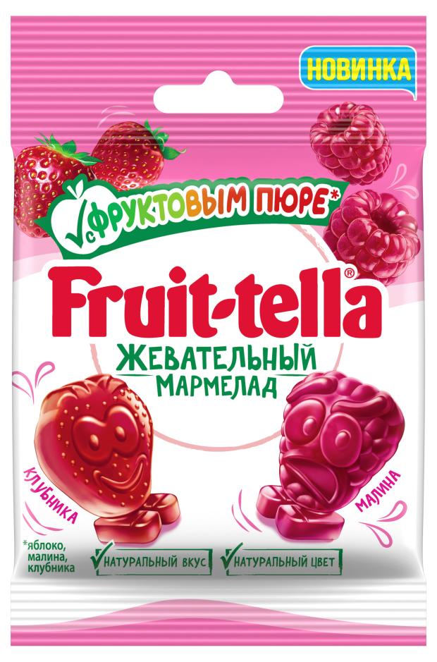 фото Мармелад жевательный fruittella фруктовое пюре, 36 г