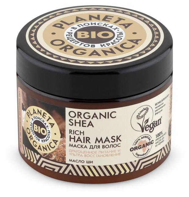 

Маска для волос густая Planeta Organica Organic Shea, 300 мл