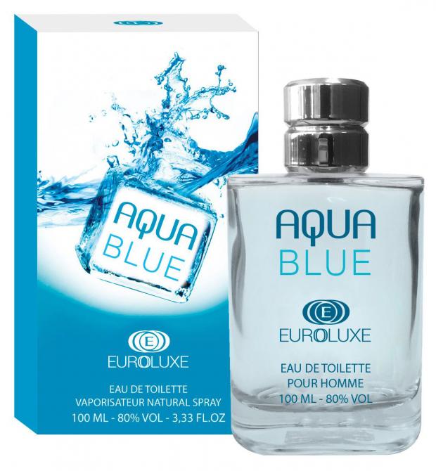 Туалетная вода мужская EUROLUXE Aqua Blue, 100 мл euroluxe men aqua blue туалетная вода 100 мл