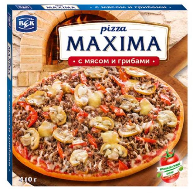 Пицца ВЕК Маxima мясо, грибы, 410 г