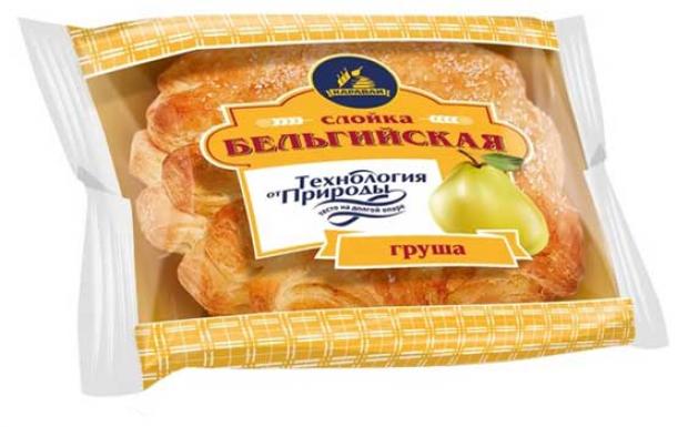 

Слойка «Каравай» Бельгийская груша, 70 г