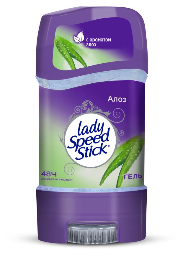 

Дезодорант-антиперспирант Lady Speed Stick Алоэ гель женский, 65 г