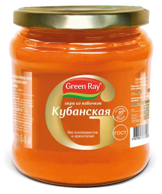 Икра кабачковая Green Ray 470 г 115₽