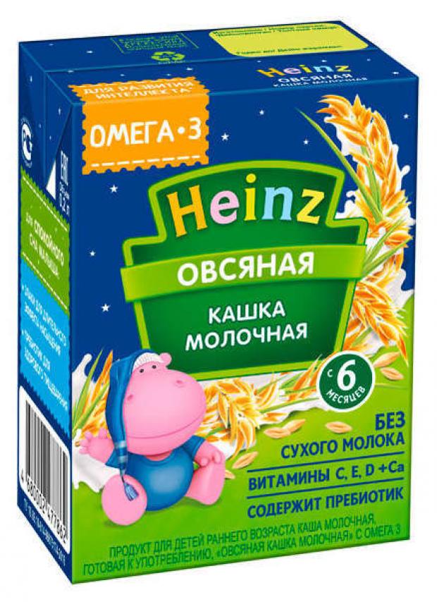 

Каша молочная Heinz овсяная с 6 мес., 200 г