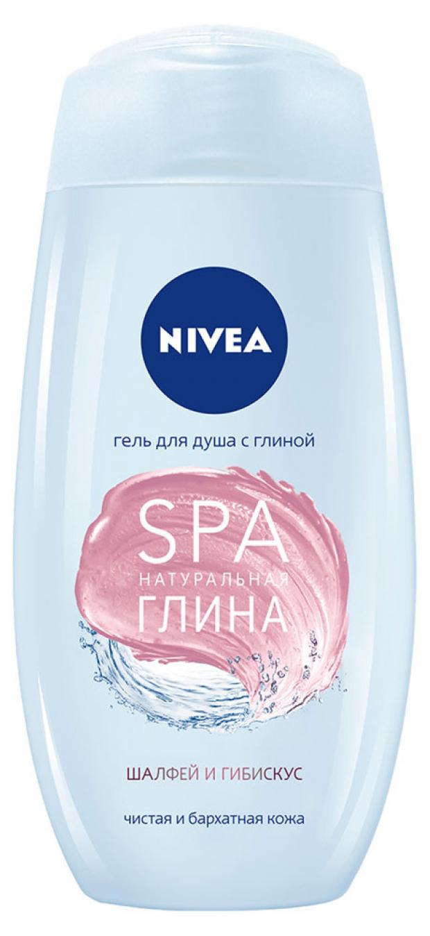 фото Гель для душа nivea spa шалфей и гибискус, 250 мл