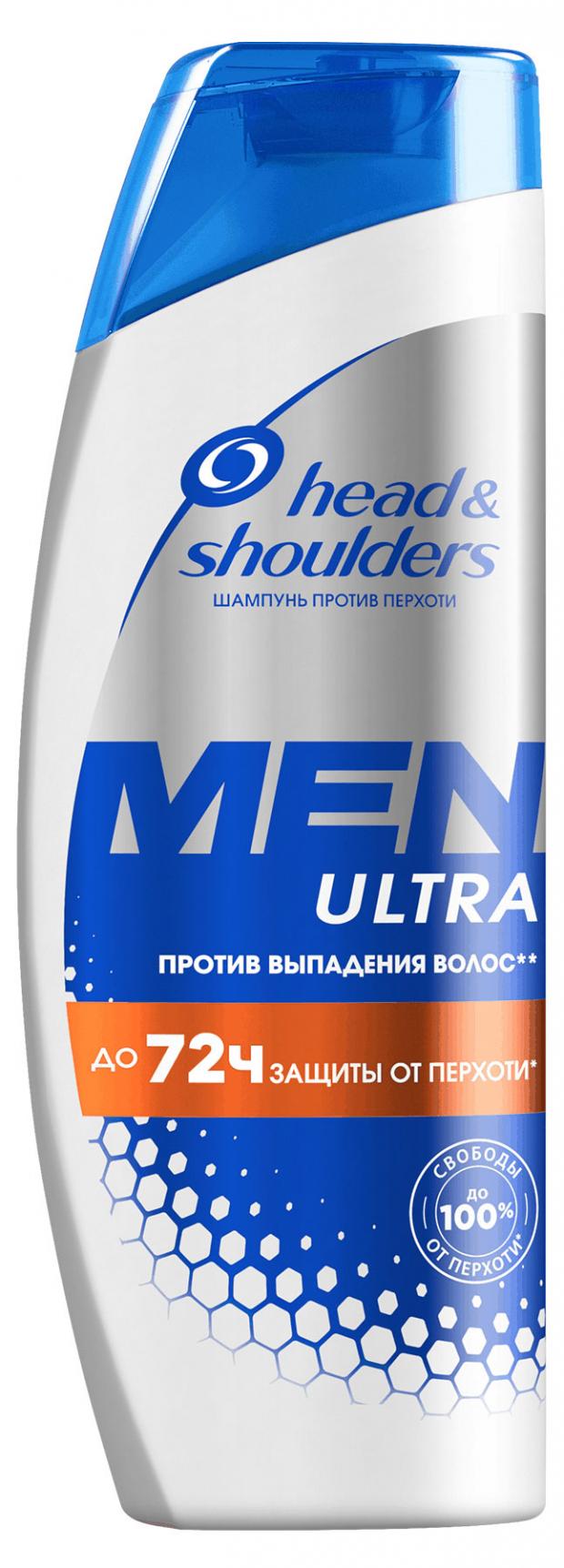 фото Шампунь для волос head&amp;shoulders men ultra против выпадения волос, 400 мл head&shoulders