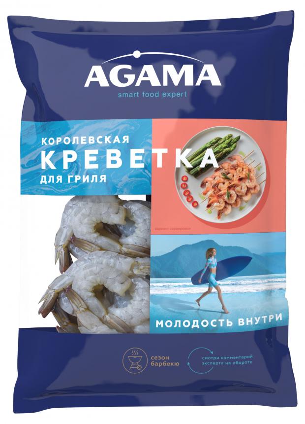 фото Креветки agama 16/20 с хвостом, 850 г