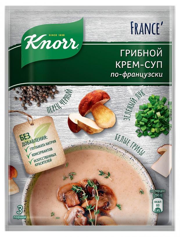 

Крем-суп Knorr France' грибной по-французски, 49 г