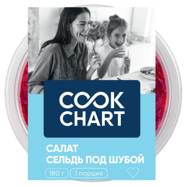 Салат Cook Chart сельдь под шубой, 180 г