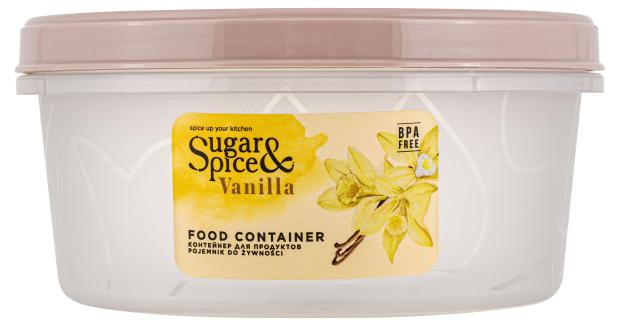 фото Банка для продуктов sugar&amp;spice vanilla с завинчивающейся крышкой латте, 0,4 л sugar&spice