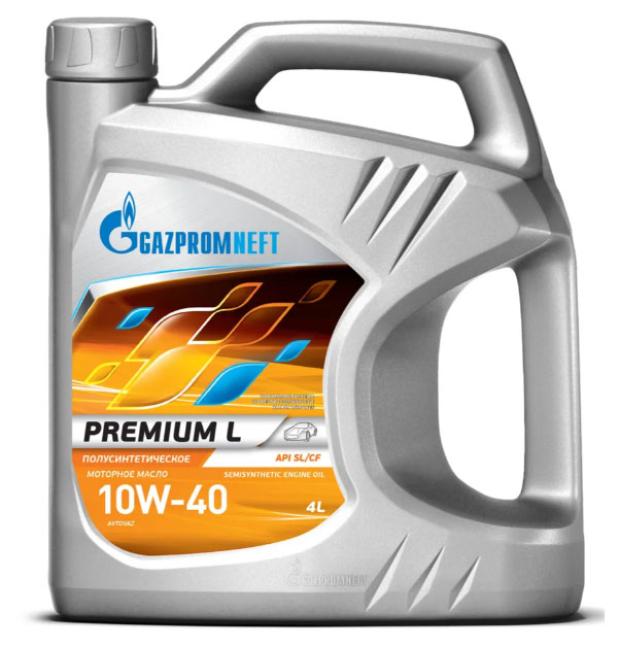 фото Масло моторное gazpromneft premium l 10w-40, 4 л