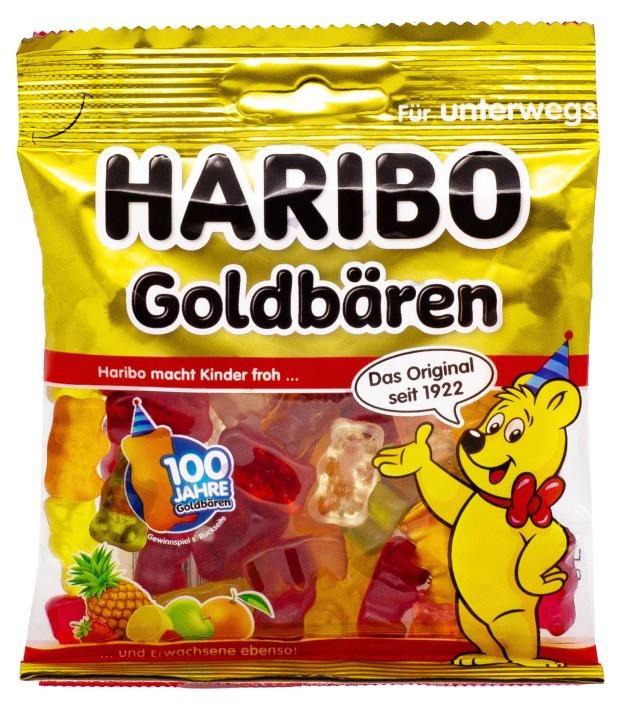 Мармелад жевательный Haribo Gold Bears, 100 г