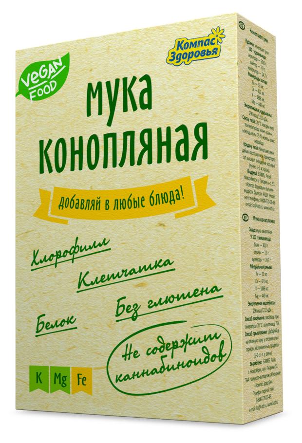 

Мука Компас Здоровья Конопляная, 200 г