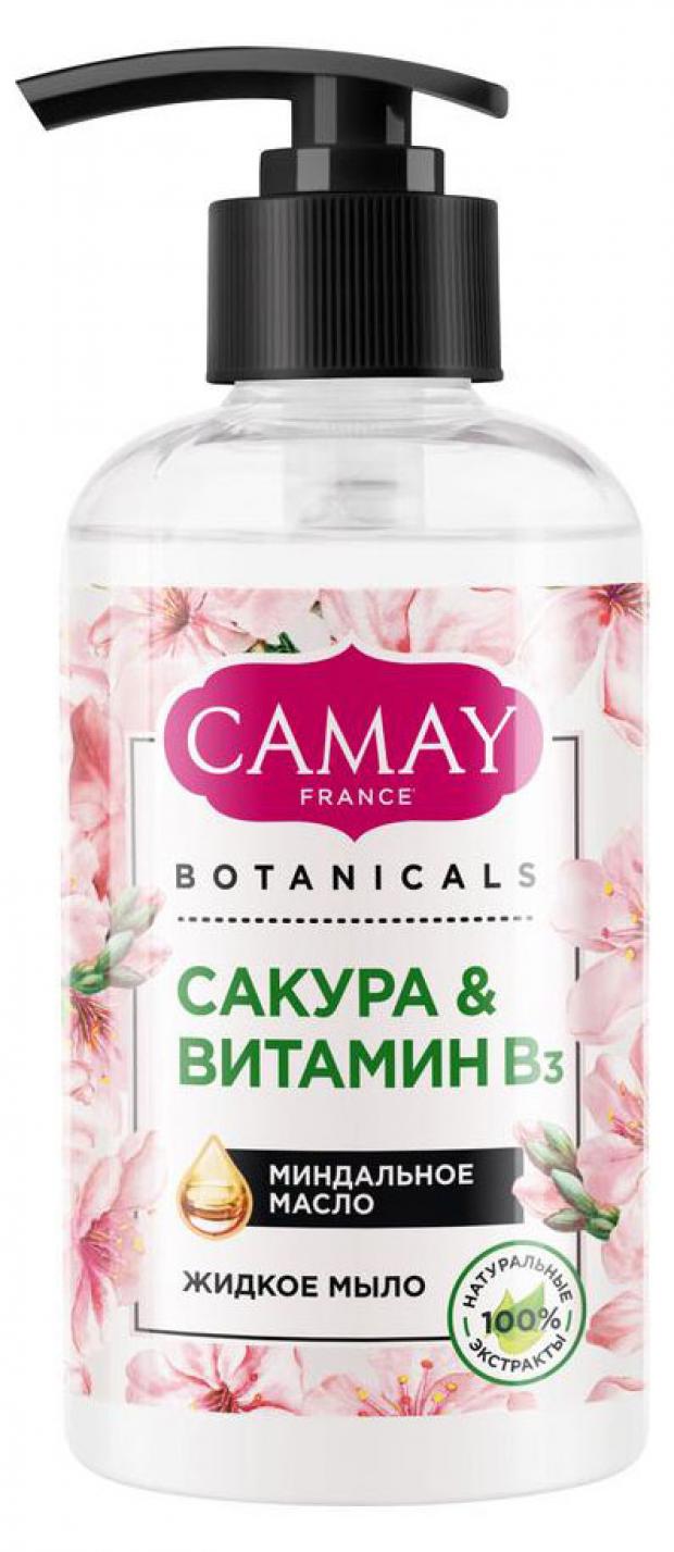 фото Мыло жидкое camay botanicals японская сакура без парабенов, 280 мл