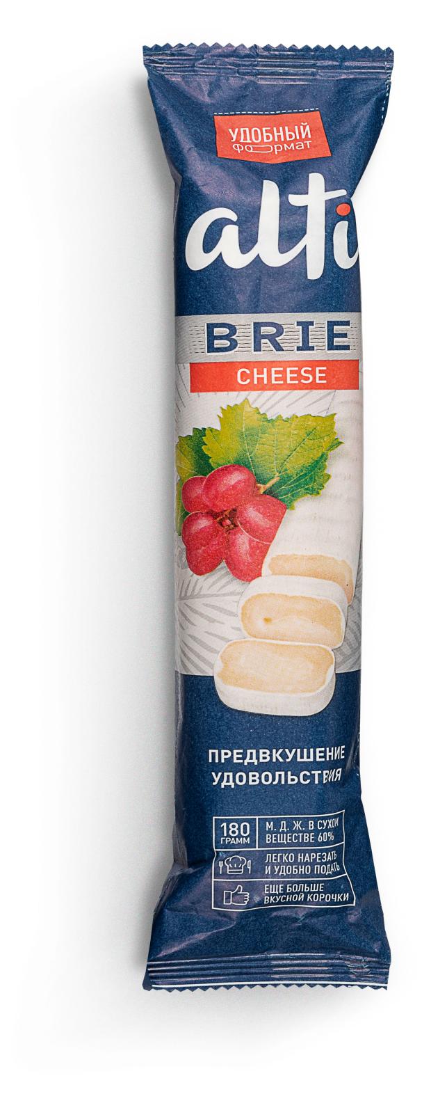 Сыр мягкий Alti Brie Cheese Snack c плесенью 60%, 180 г