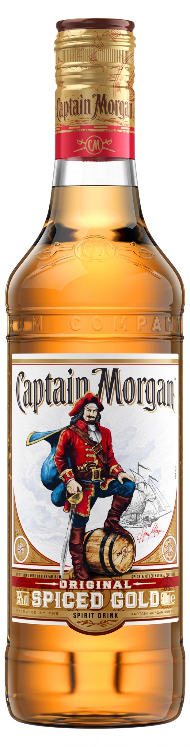 фото Ром captain morgan spiced gold шотландия, 0,5 л