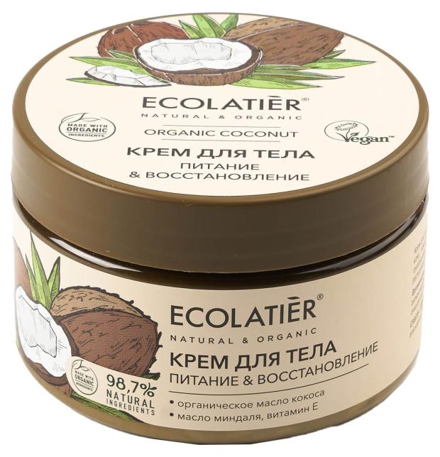 

Крем для тела Ecolatier Coconut Питание & Восстановление, 250 мл