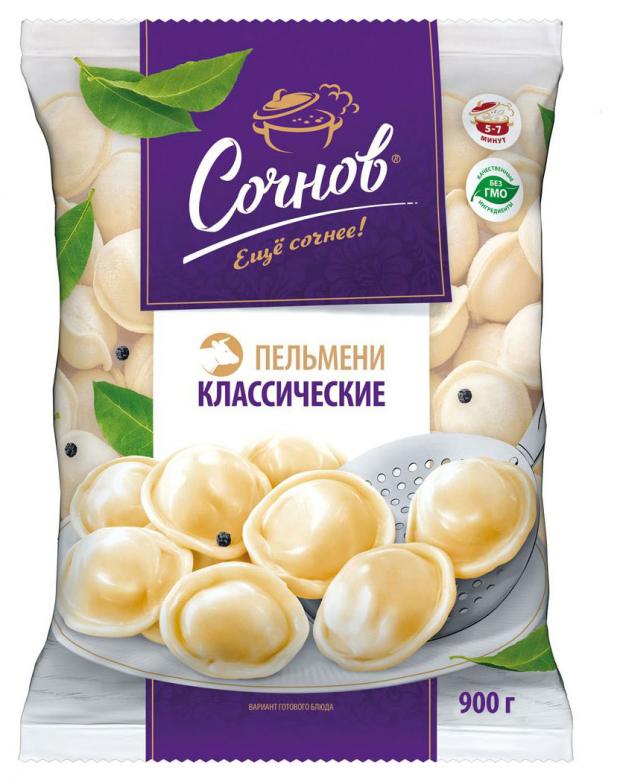 

Пельмени Русский Холодъ Сочнов Классические, 900 г