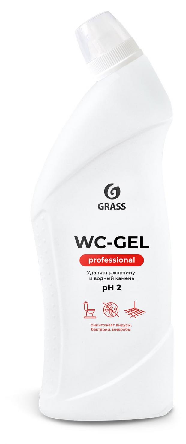 фото Чистящее средство для сантехники grass wc-gel professional от ржавчины, 750 мл