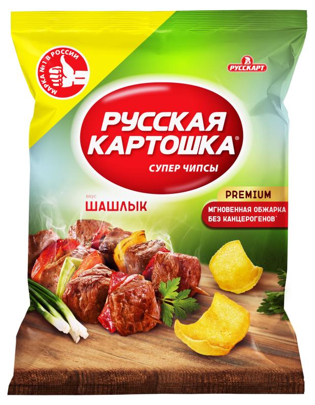 

Чипсы Русская картошка Шашлык, 105 г