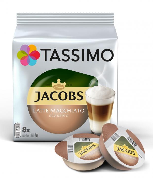 

Кофе в купсулах Jacobs Tassimo Latte Macchiato, 8 шт