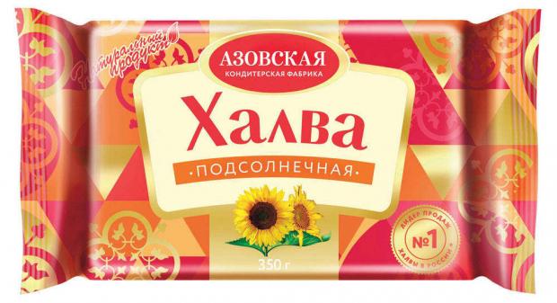 

Халва подсолнечная «Азовская кондитерская фабрика», 350 г