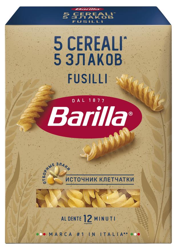 фото Макаронные изделия barilla fusilli 5 злаков, 450 г