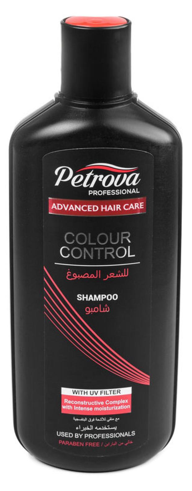 фото Шампунь для окрашенных волос petrova аdvanced hair care-colour control контроль цвета, 400 мл